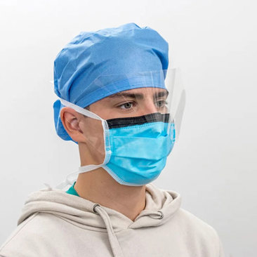 Level 3 / Type IIR Surgical Masks - Tie Back No Fog with Visor